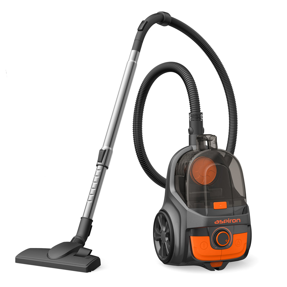 Aspiron® CA006 Bagless Vacuum Cleaner, 1600W, Orange