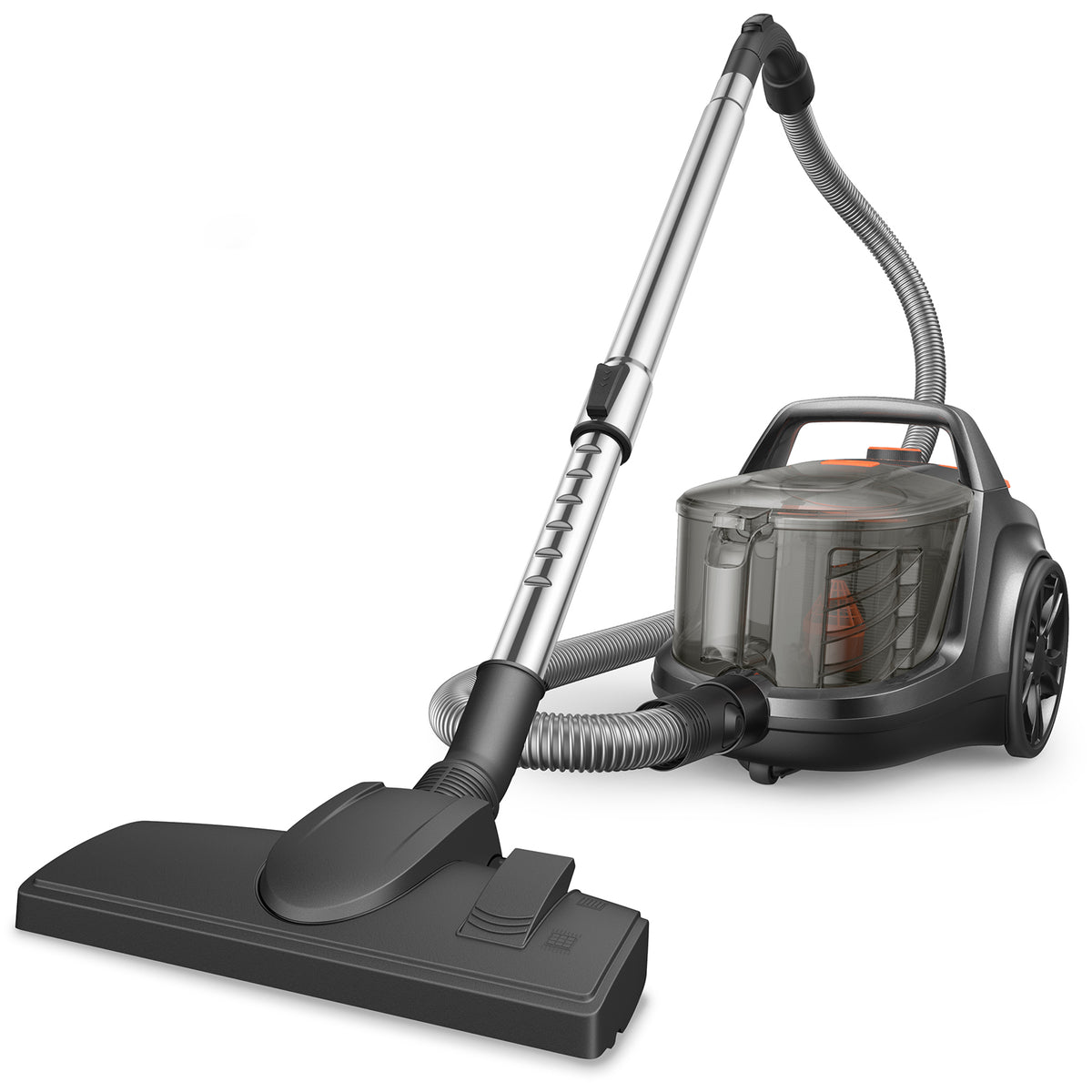 Aspiron® CA006 Lightweight Bagless Vacuum Cleaner, 1600W, Orange