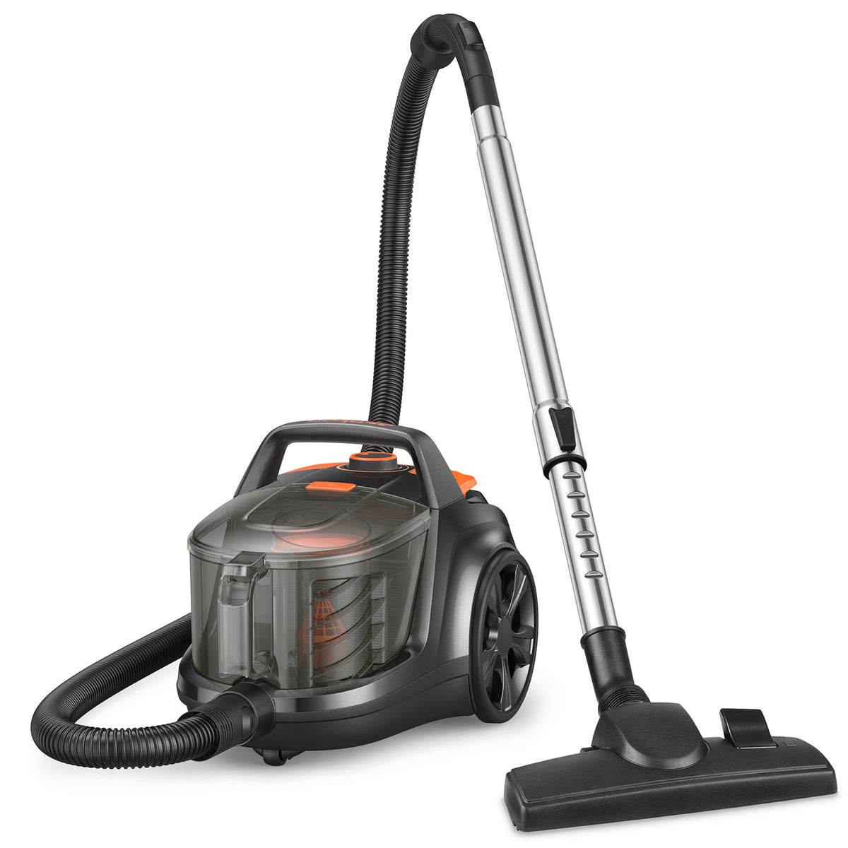 Aspiron Bagless Vacuum Cleaner AS-CA006, 1600W, Orange
