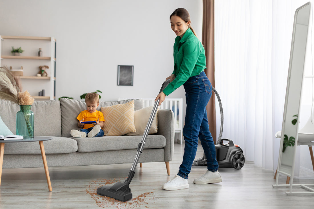 ASPIRON® Vacuum: The Game-Changing Cleaning Companion for Busy Parents