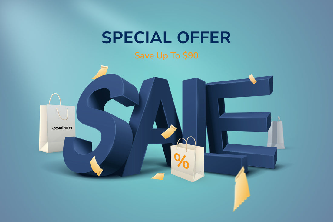 Save Big with Aspiron Limited Time Offers