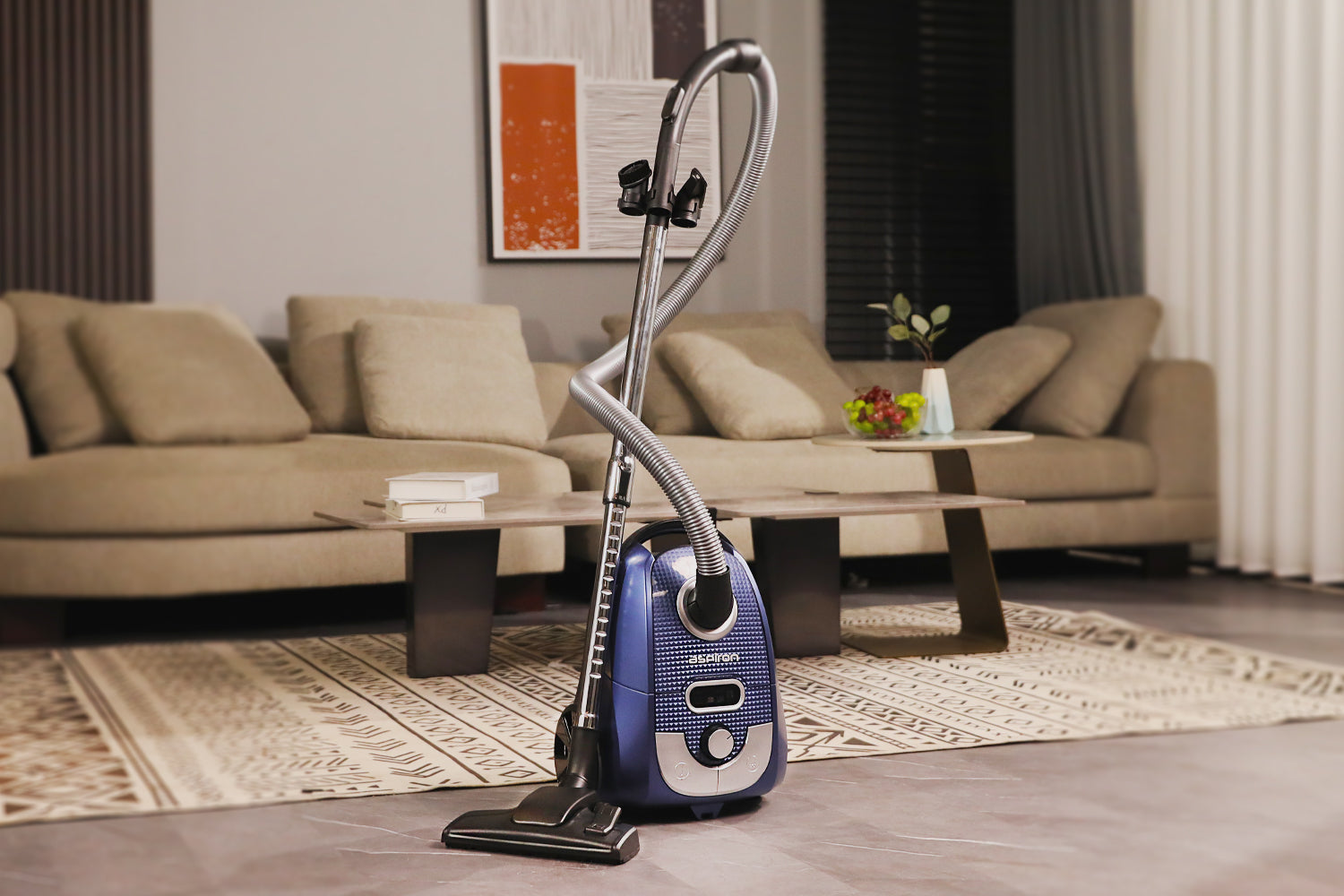 How often should we run the vacuum cleaner each week?