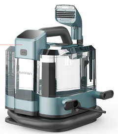 Aspiron CA052 20KPA/1600W Multifunctional Carpet Cleaner Machine,Professional Steam Cleaner,9 Brushes, 1.7L Water Tank,300 ML Cleaning Solution, 5M Cord,for Carpet,Sofa,Pet Stains,Mattress,Furniture,Car