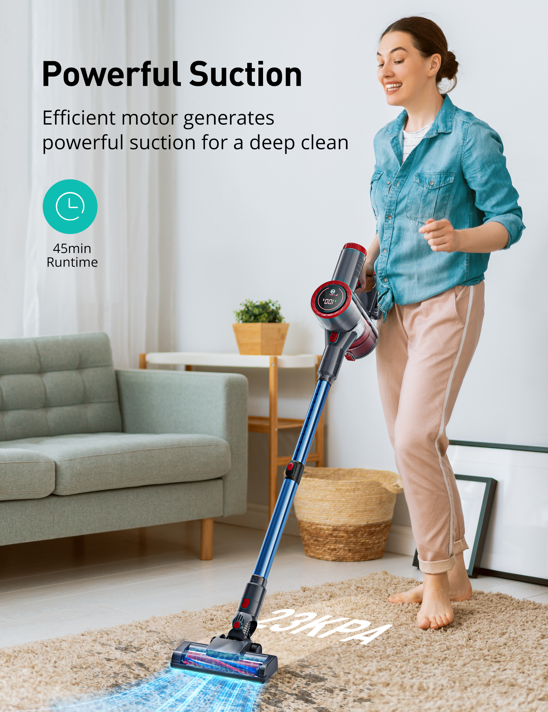 ASPIRON® Cordless Vacuum Cleaner CA028