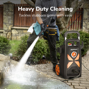 ASPIRON 3000 Max PSI 2.4 GPM Electric High Pressure Washer TH001, with 4 Quick Connect Nozzles 2024