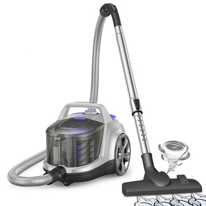 Aspiron 1200W Lightweight Bagless Vacuum Cleaner CA006, Purple