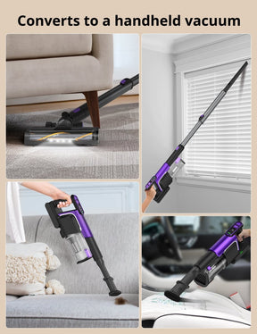 Aspiron® Cordless Vacuum Cleaner CA037, Portable Vacuum Cordless with LED Screen