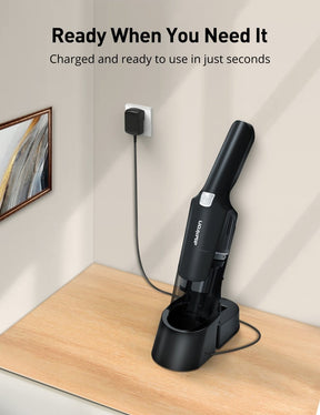 ASPIRON® 15000pa Cordless Vacuum CA038, 99.9% Dust Removal, 2-in-1 Brush, Charging Dock WM
