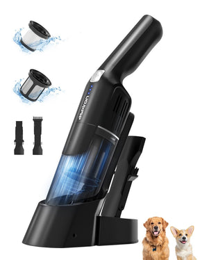 ASPIRON® 15000pa Cordless Vacuum CA038, 99.9% Dust Removal, 2-in-1 Brush, Charging Dock