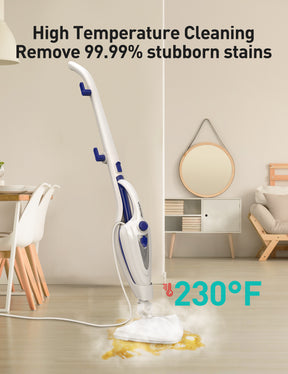 ASPIRON® Professional Steam Mop CA039, 15-Second Fast Heating, Large 385ml Water Tank