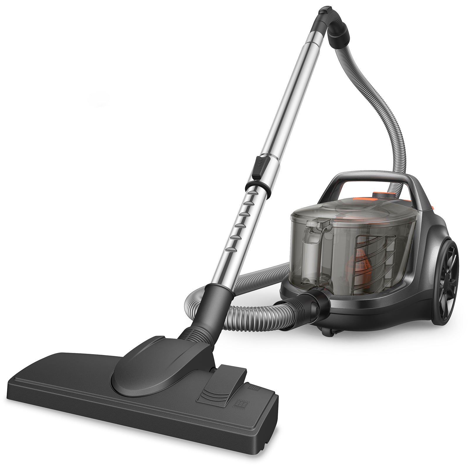Aspiron® CA006 Lightweight Bagless Vacuum Cleaner, 1200W, Orange