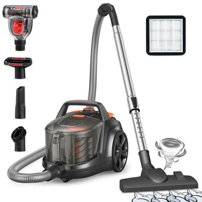 ASPIRON® 1200W Lightweight Bagless Vacuum Cleaner CA006, Orange