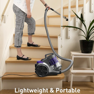 ASPIRON® 1700W Canister Vacuum Cleaner CA033，5-Stage Filtration
