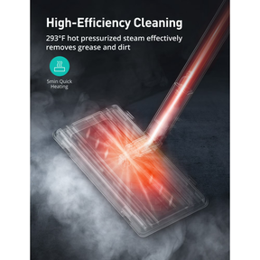 TaoTronics Steam Cleaner, Aspiron Steamer with 21 Accessories, Portable Multipurpose Steam Cleaner for Car, 5 Mins Heating with 1.5L Tank, Heavy Duty Steam Cleaner Carpet and Upholstery, Floors, Tiles, Car
