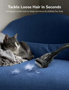 Aspiron Bagless Canister Vacuum Cleaner AS-CA040 5L Dust Bag, Easy to Push,