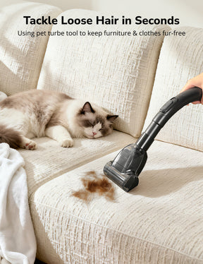 CA040 Aspiron Bagless Canister Vacuum Cleaner AS-CA040 5L Dust Bag, Easy to Push