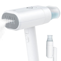 Aspiron Portable Garment Steamer with 220ml Water Tank, Fast Heat-up, 2-in-1 Clothes Steamer Fabric Wrinkle Remover for Home and Travel