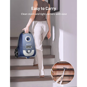 ASPIRON AS-CA029 Canister Vacuum Cleaner, 1600W Bagged Canister Vacuum Cleaner for Home